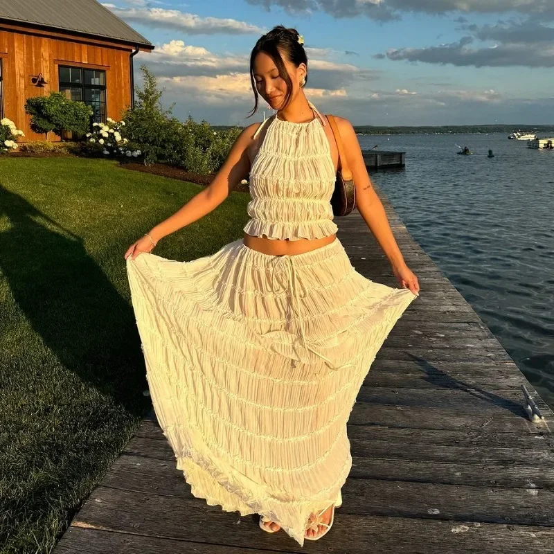 2-Piece Lace Skirt Set - usage example