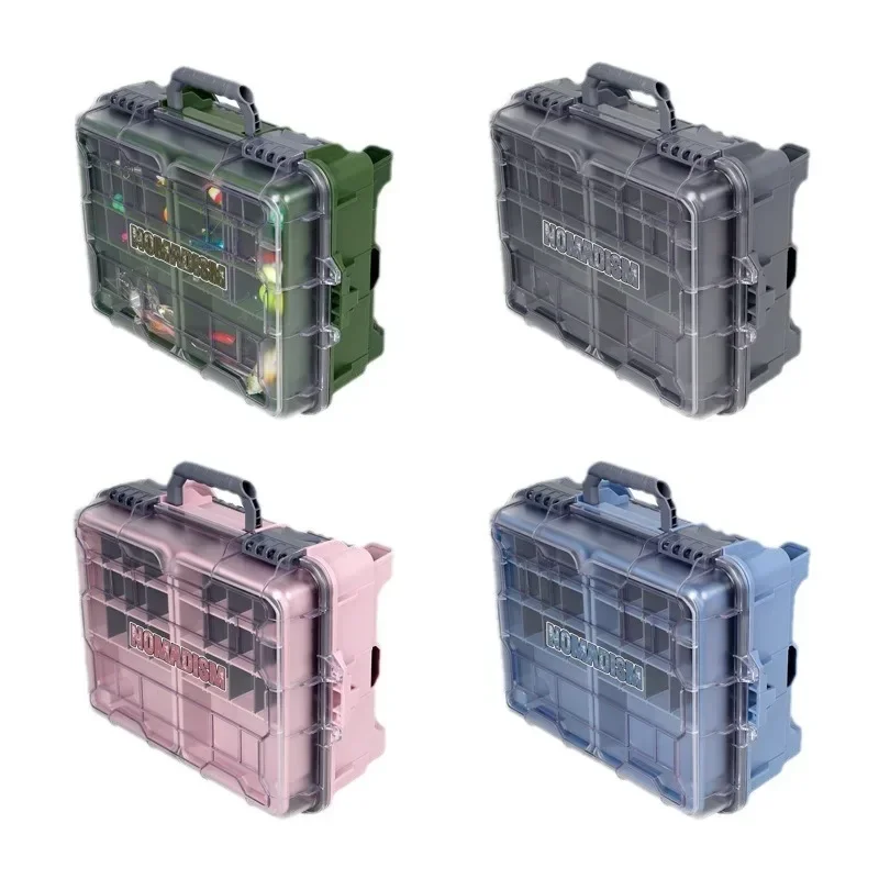 Large Portable Portable Luya Large Capacity, Waterproof, Multifunctional Portable Fishing Box Bait Box Outdoor Tool Box