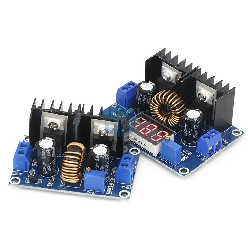 XL4016 LED Voltmeter PWM Adjustable 4-36V To 1.25-36V Step-Down Board Module Max 8A 200W DC-DC Buck Converter Power Supply