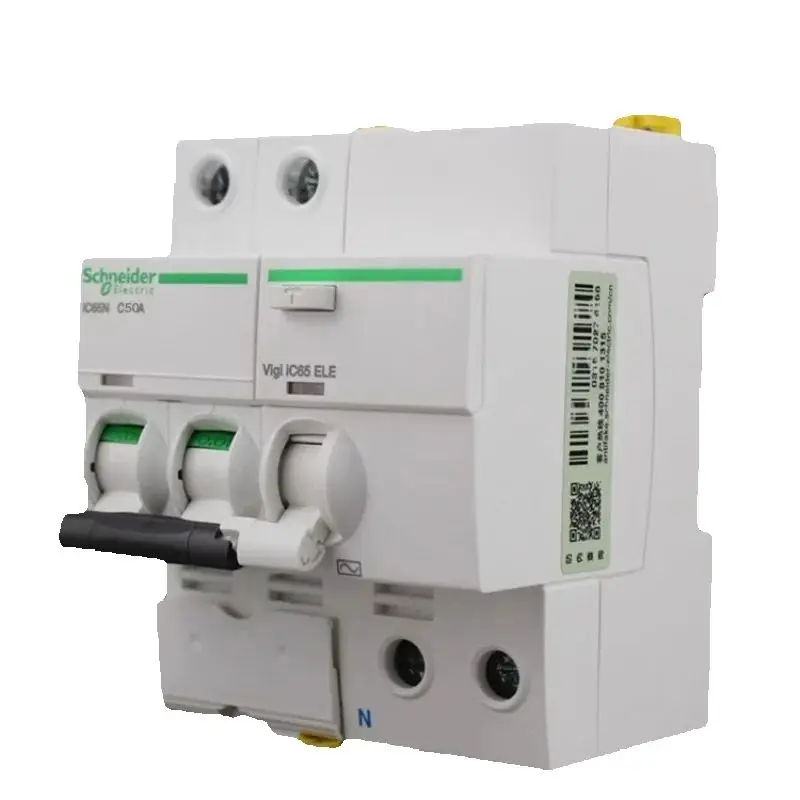 Schneider Electric A9 Air Circuit Breaker IC65N 1P 2P 3P 4P 6/80A Leakage Main Switch Ensuring Safe and Efficient Power Supply