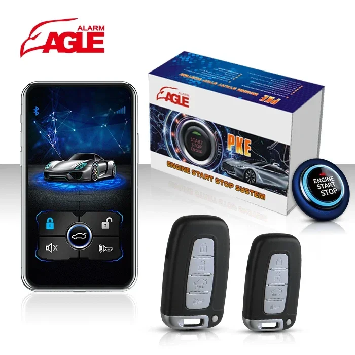 EG-689/012 smart key engine start stop with pressive keyless entry system