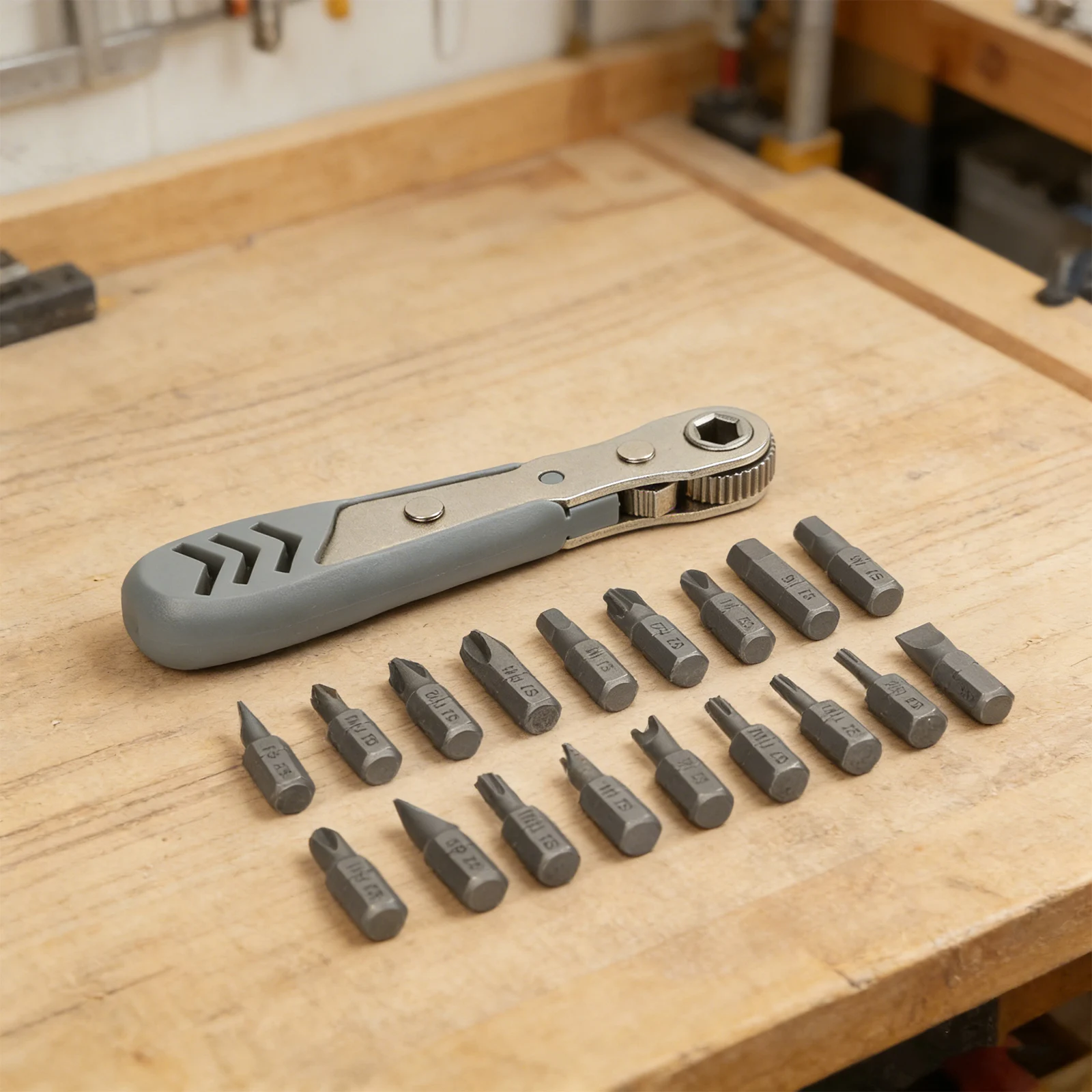 

Набор отверток-трещоток 19 в 1 с нескользящей ручкой для ремонта оборудования дома и мастерской, ручные инструменты