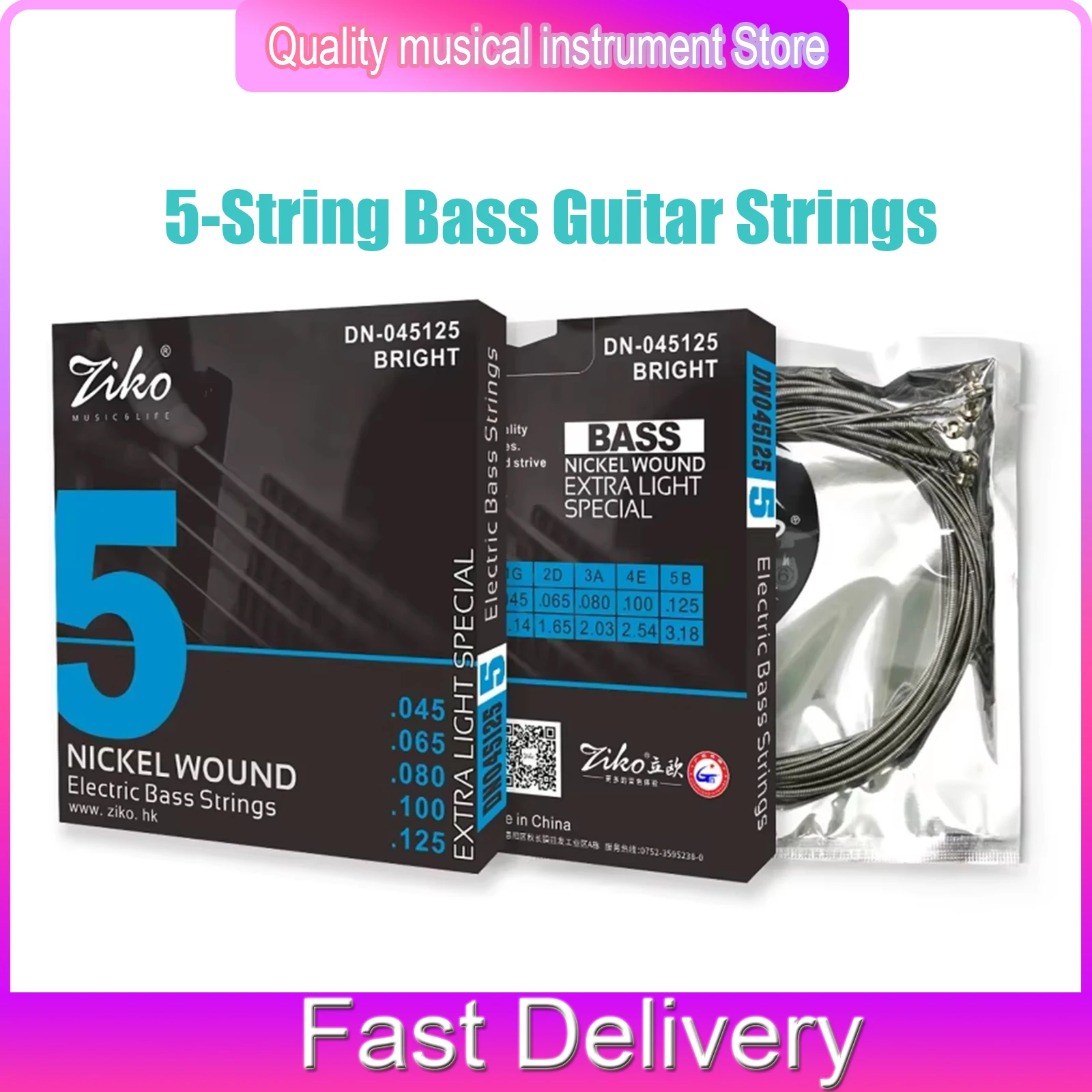 Ziko 5-String Bass …