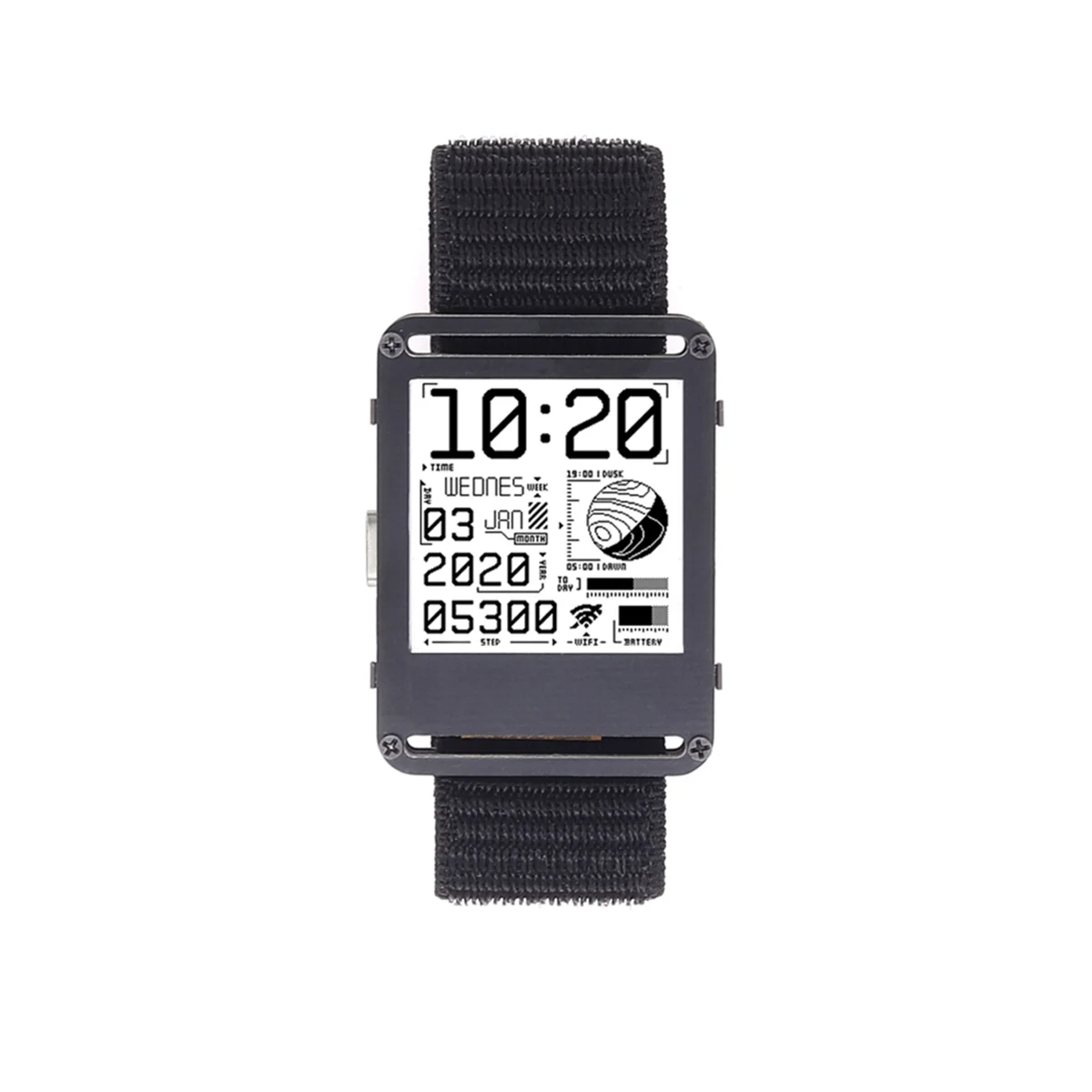 ESP32 Smart Watch Bluetooth WIFI Programmable Watch E-Paper Watch WATCHY E-INK WATCH BASED on ESP32 Type-C Port