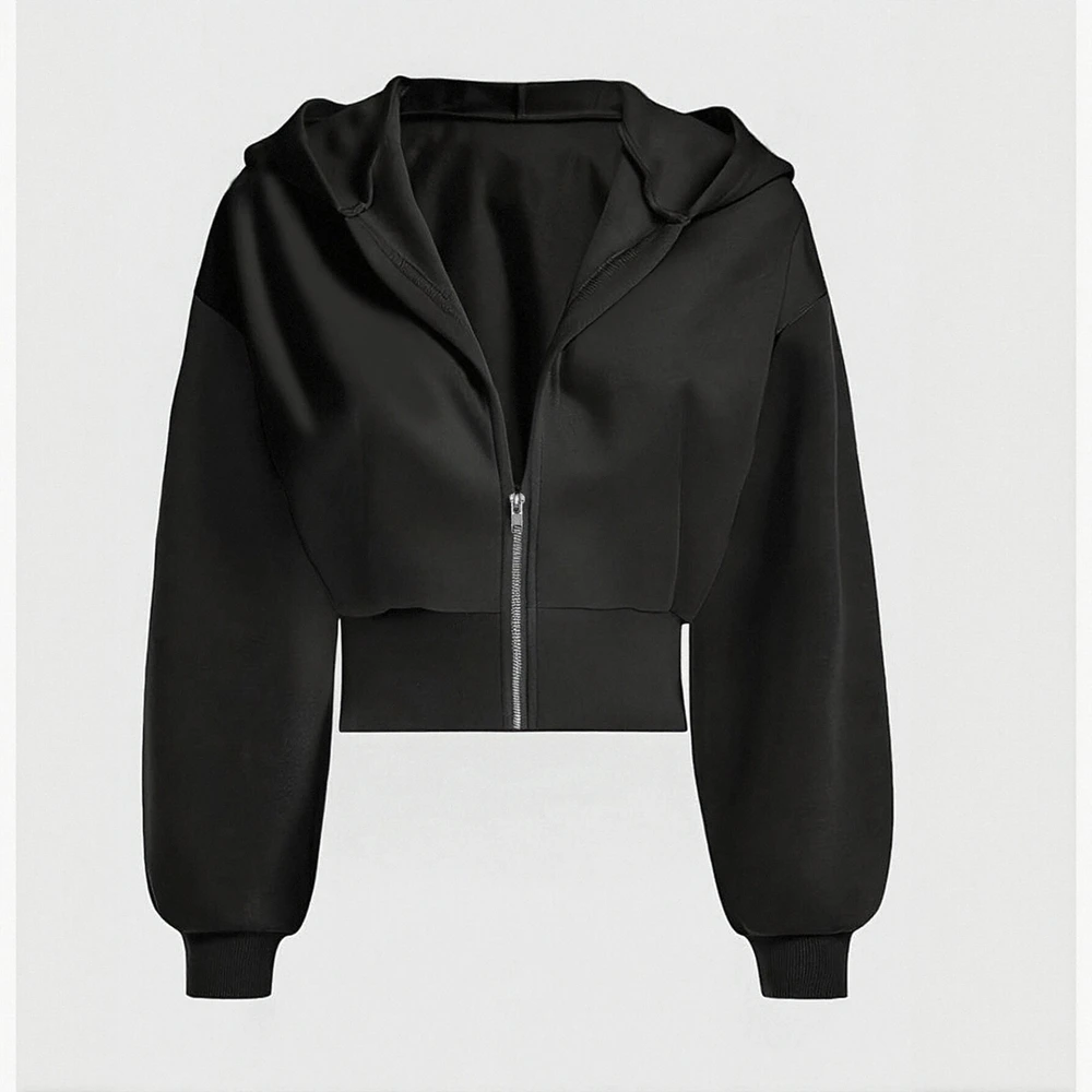 

Casual Round Neck Jacket Spring Dress Autumn Decorative Buttons Women's Top Fashion Outerwear