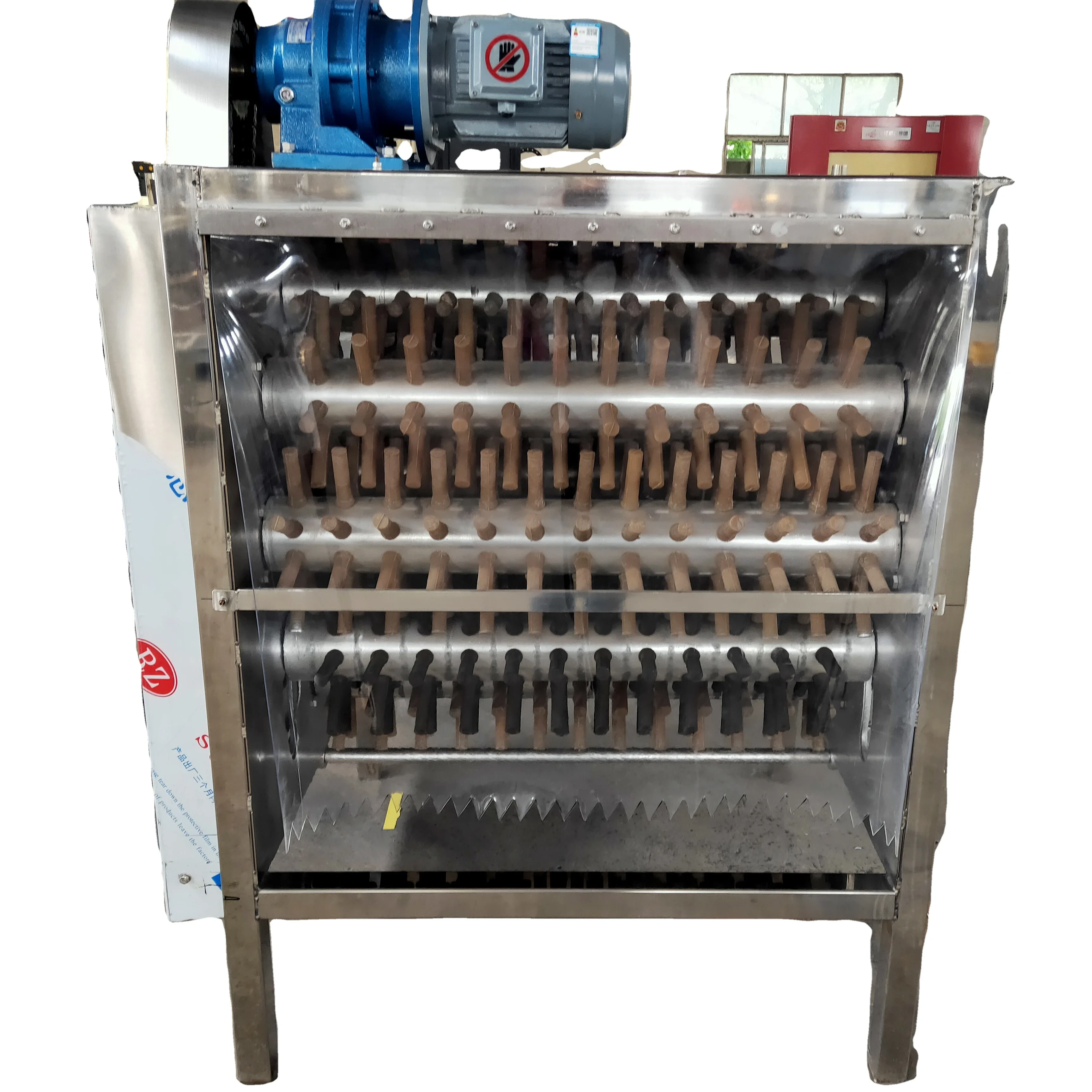 small plucker chicken drill bit tea  plucker machine  for poultry plant Chicken Plucker And Scalding Machine