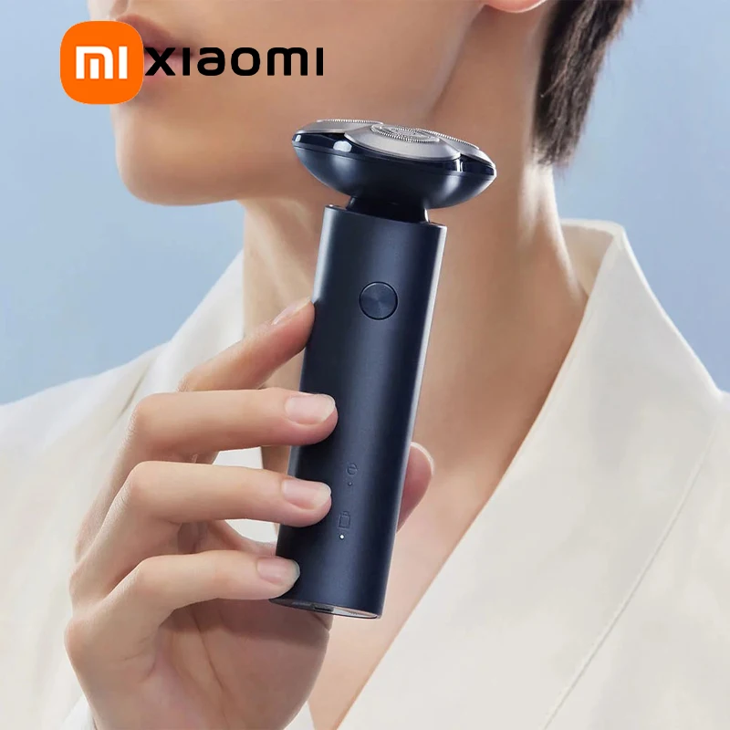 

Электробритва XIAOMI MIJIA S101, мужские электробритвы, перезаряжаемая бритва для влажной и сухой уборки, 18 лезвий без защемления, 60-дневное использование времени