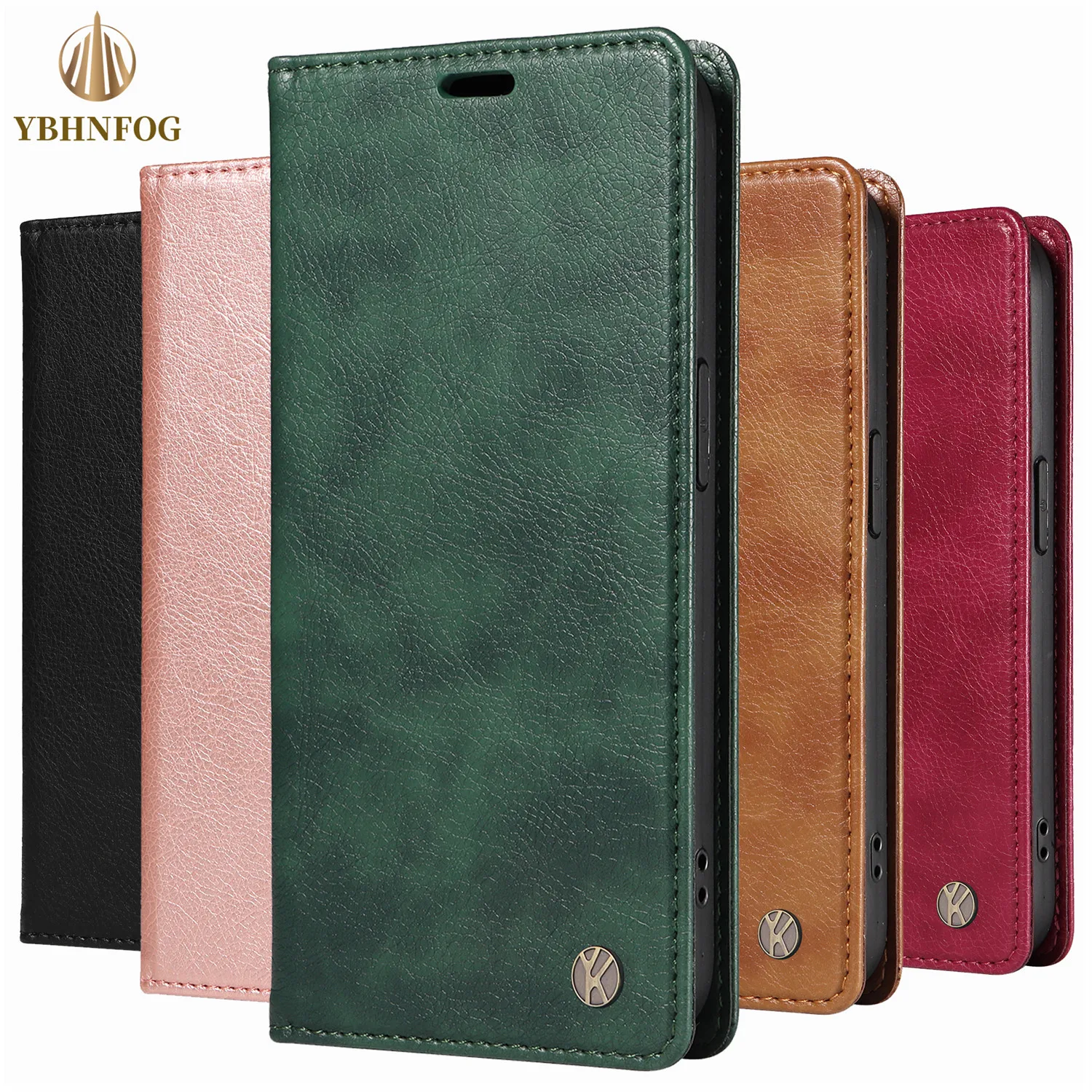 Etui z portfelem dla Xiaomi Redmi Note 10 11 12 13 Pro 14 Plus Skórzany uchwyt Magnetyczna podstawka dla Redmi Note 8T 9 Pro Flip Phone Cover