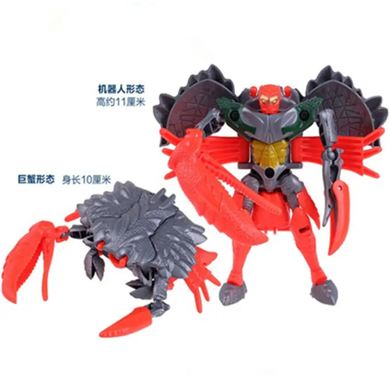 Deformation Toy Transformation Robot Beast War Rabbit Rush Snake Tiger Steel Dragon Penguin Model Toy Figure for Boy Kids Gift