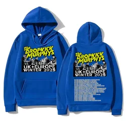 Dropkick Murphys Hoodies UK and Europe Winter 2025 Tour Sweatshirts New Design Funko Pop Pullovers Unisex High Street Clothing