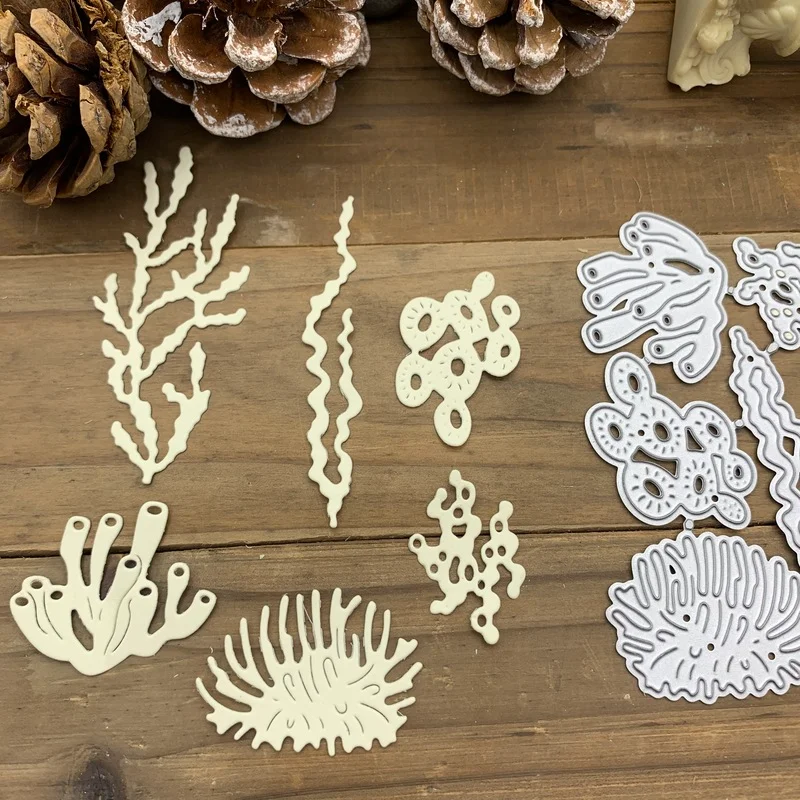 Seabed aquatic plants Metal Cutting Dies Stencils For DIY Scrapbooking Decorative Embossing Handcraft Die Cutting Template