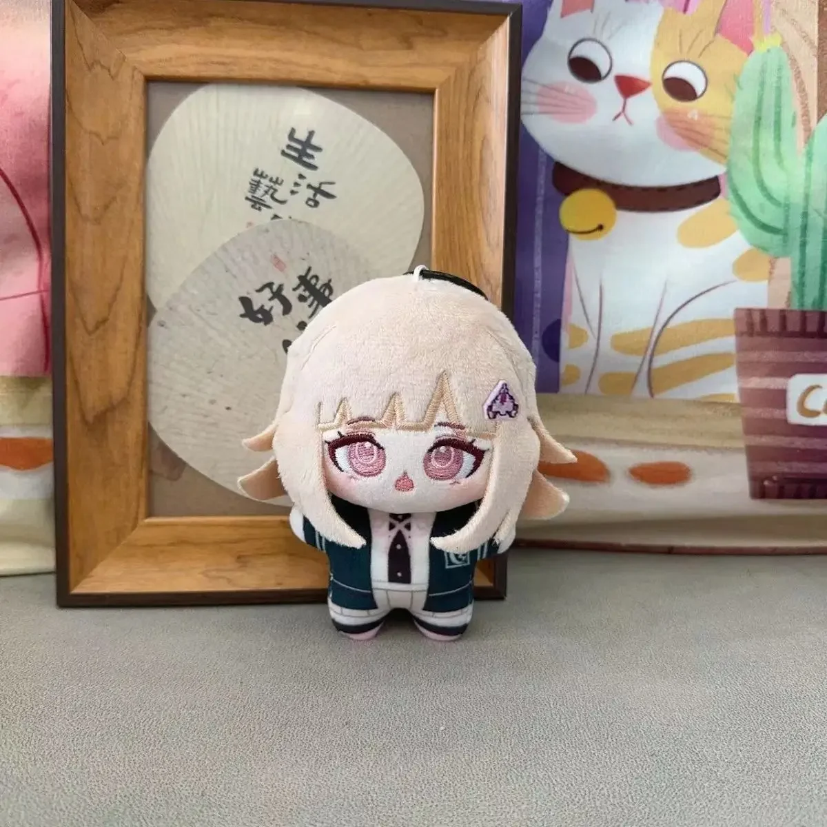 10 cm anime mořská hvězdice danganronpa oma kokichi komaeda nagito nanami chiaki cifra přívěsek kreslený modla plushie batoh klíčenka