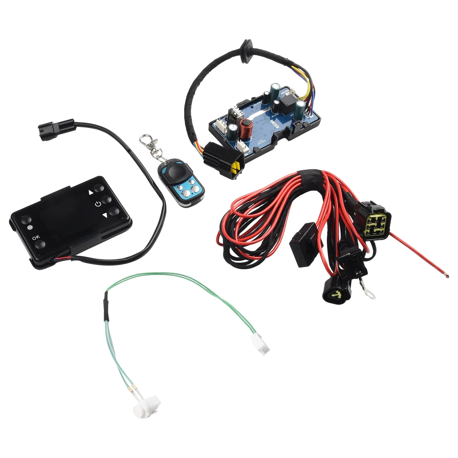 

Fast Car Accessories LCD Monitor Control Parking Heater Control Button Function LCD Display LCD Monitor Control Motherboard None