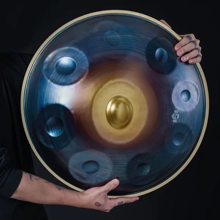 D Kurd Handpan Music Ting9 Notes Drums avec sac à main