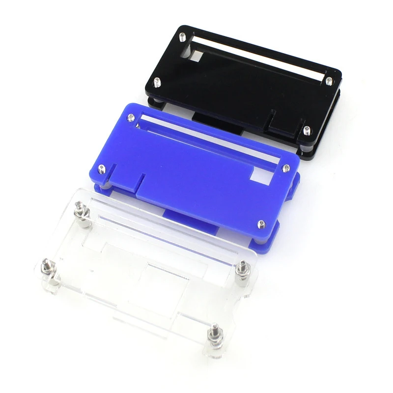 Raspberry Pi Zero W 2W Acrylic Case Heatsink GPIO Header Screwdriver
