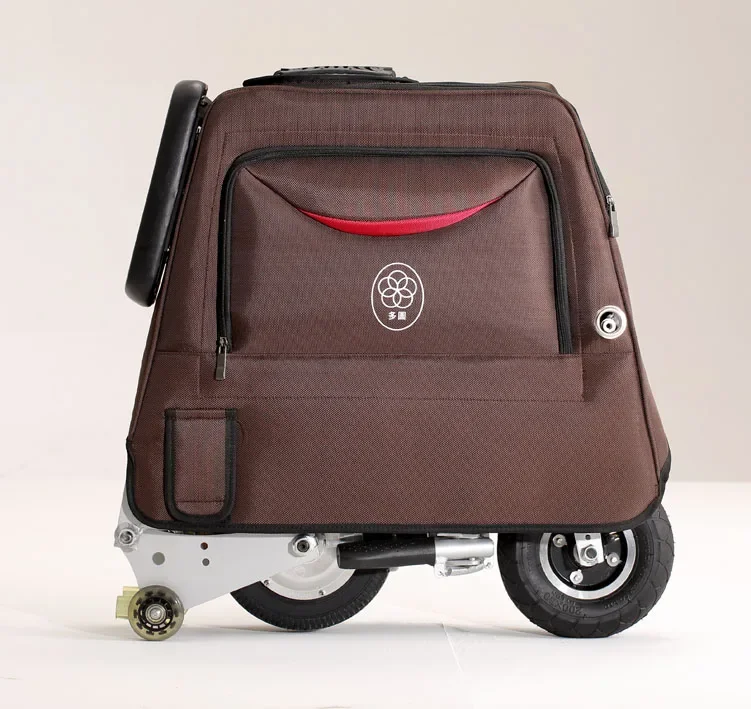 

Electric Scooter Men's and Women's Luggage Folding Small Mini Luggage and Suitcase Electric Car