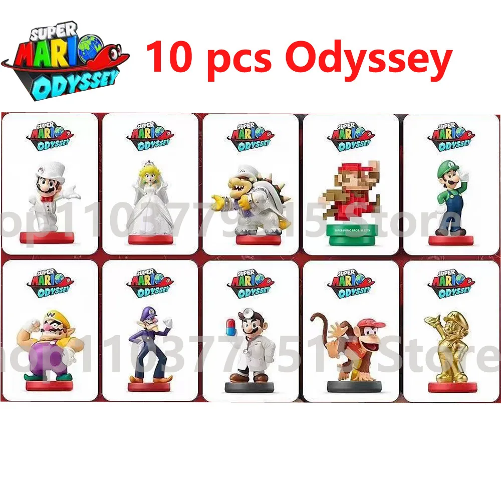 Hot Game Super Odyssey Card unlock Ten kinds of cute clothing NFC Cards for NS Switch view 2