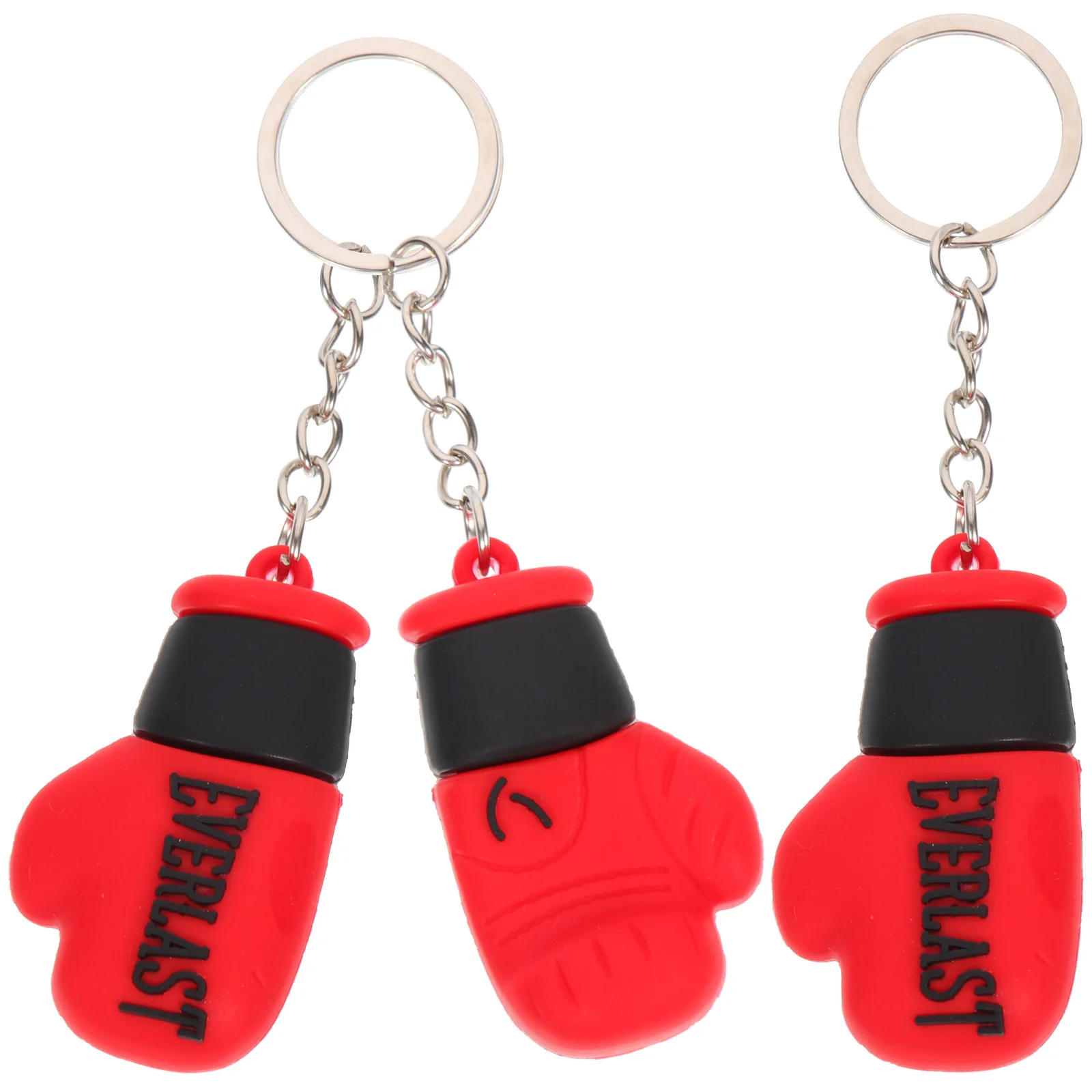 3 PCS Gloves Keyring Bulk Rings Miniature Creative Gift Keychains Boxing Pendant Hanging Man