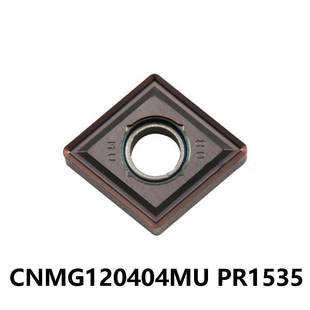 

Пластины CNMG 120404 CNMG120404 MU 80 °, оригинальные пластины CNMG120404MU PR1535 CNMG431MU, карбидные вставки, токарный станок с ЧПУ, резак, токарные инструменты, хвостовик