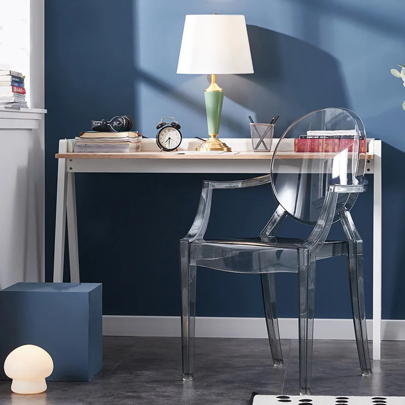 

Crystal transparent chair PC chair simple