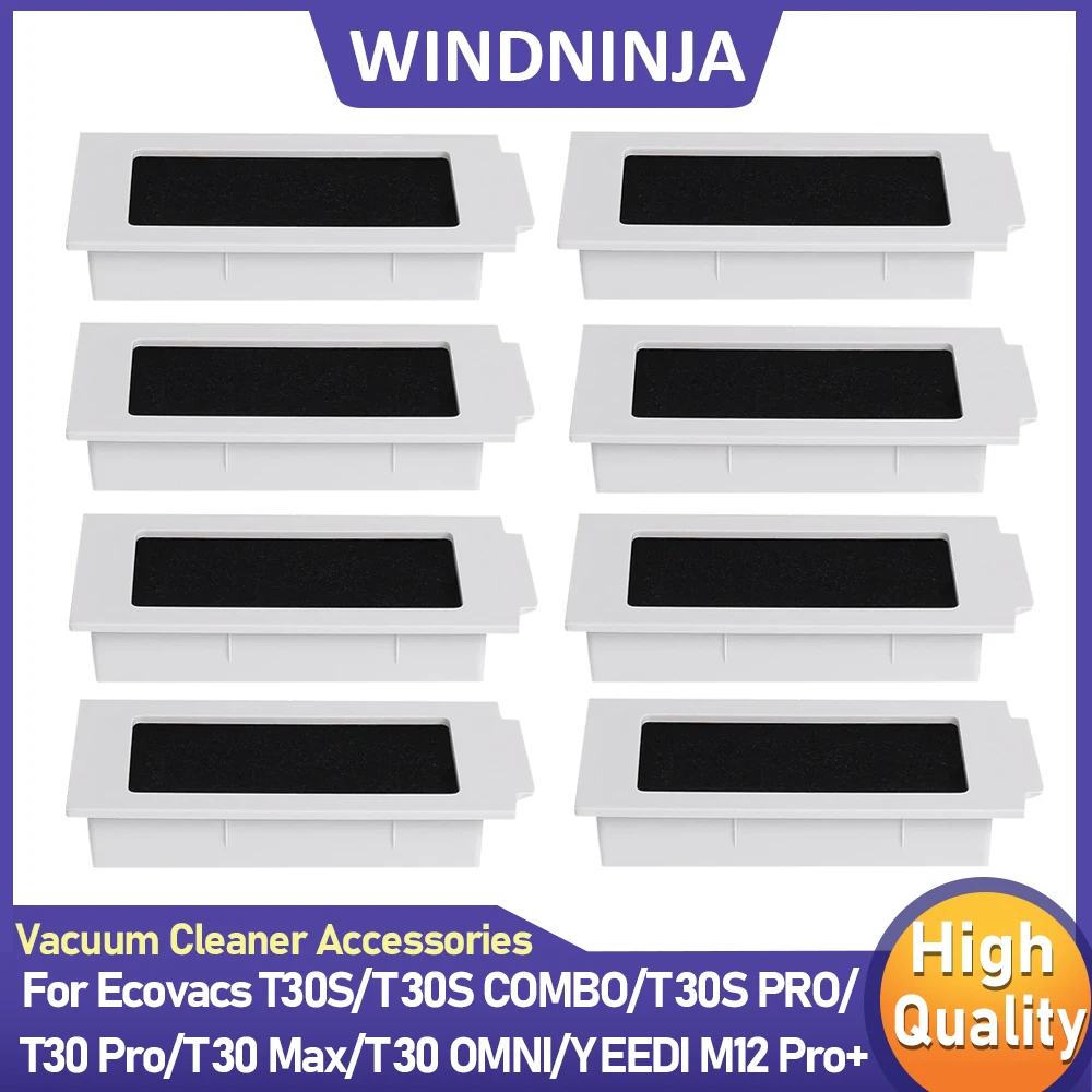 Pièces de rechange pour aspirateur Robot ECOVACS T30 PRO OMNI T30S T30 Max T30 T30S PRO T30Omni T30S Combo, filtre HEPA, accessoires