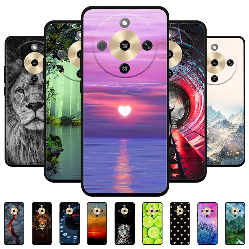 Funda For Honor X9D X70 حافظة كاميرا غطاء للحماية لينة سيليكون بولي يوريثان مقاوم للصدمات الظهر كابا ل الشرف Magic8 لايت أكياس الهاتف
