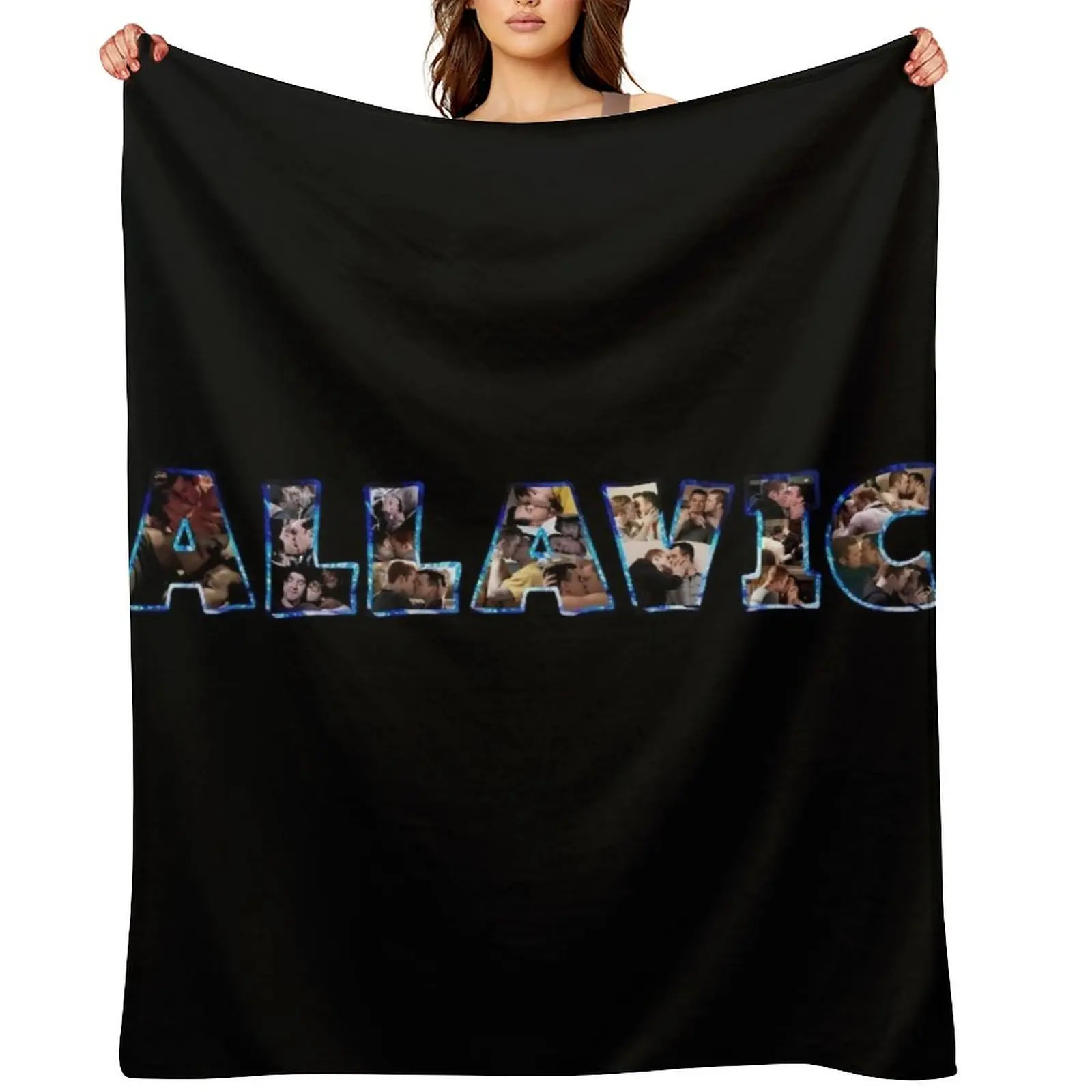 

Kisses Throw Blanket Luxury Designer Soft Plaid christmas gifts Camping Blankets