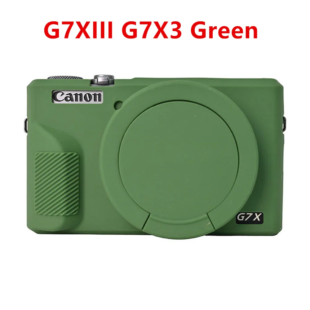 Soft Rubber Silicone Case for Canon PowerShot G7X Mark II III