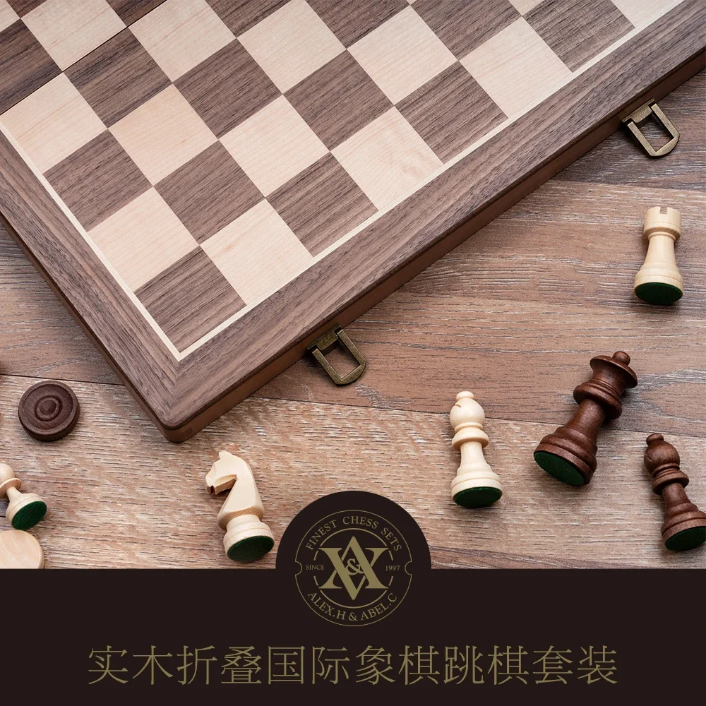 Luxury Chess Board Game Family Table Board Tabulero Professional Couple Games Children Ajedrez Tematico Sports And Recreation