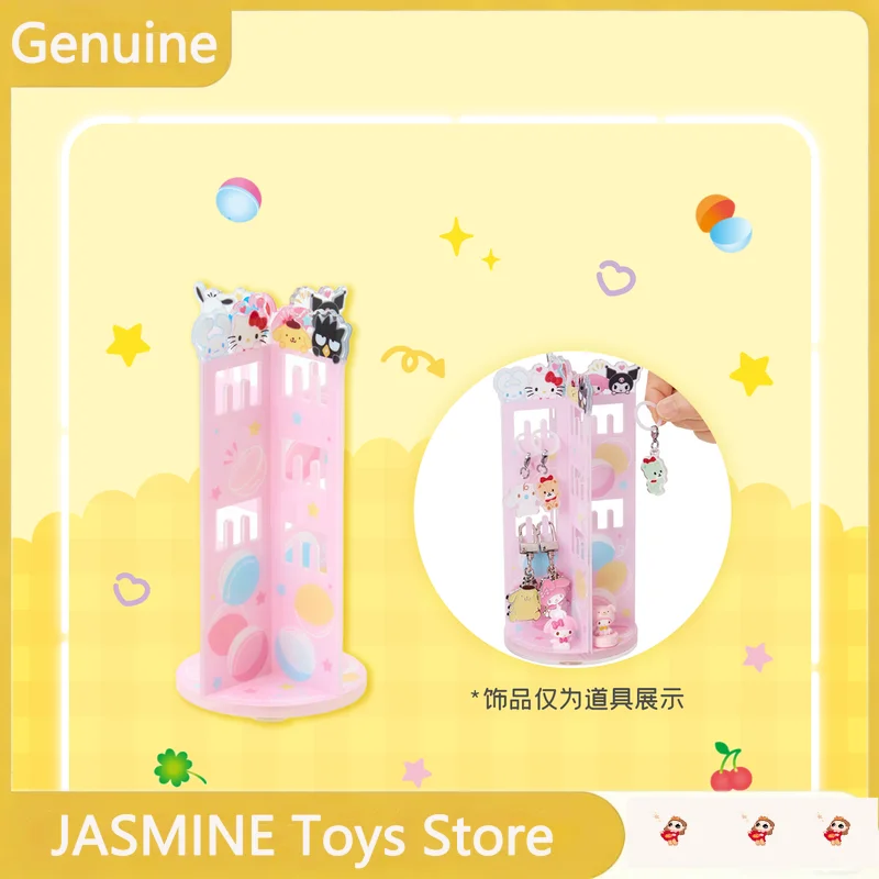 Genuine Sanrio Hello Kitty Gashapon Mini Coin Purse With Heart Carabiner Keychain Portable Storage Pouch Ita Cute Bag Accessory view 3