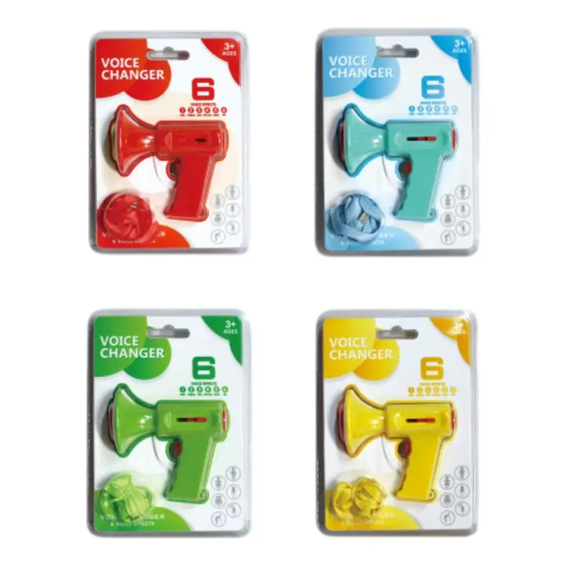 1 pz amplificatore portatile giocattolo che cambia voce per bambini con 6 effetti sonori gioco di ruolo altoparlante vocale parodia giocattolo divertente