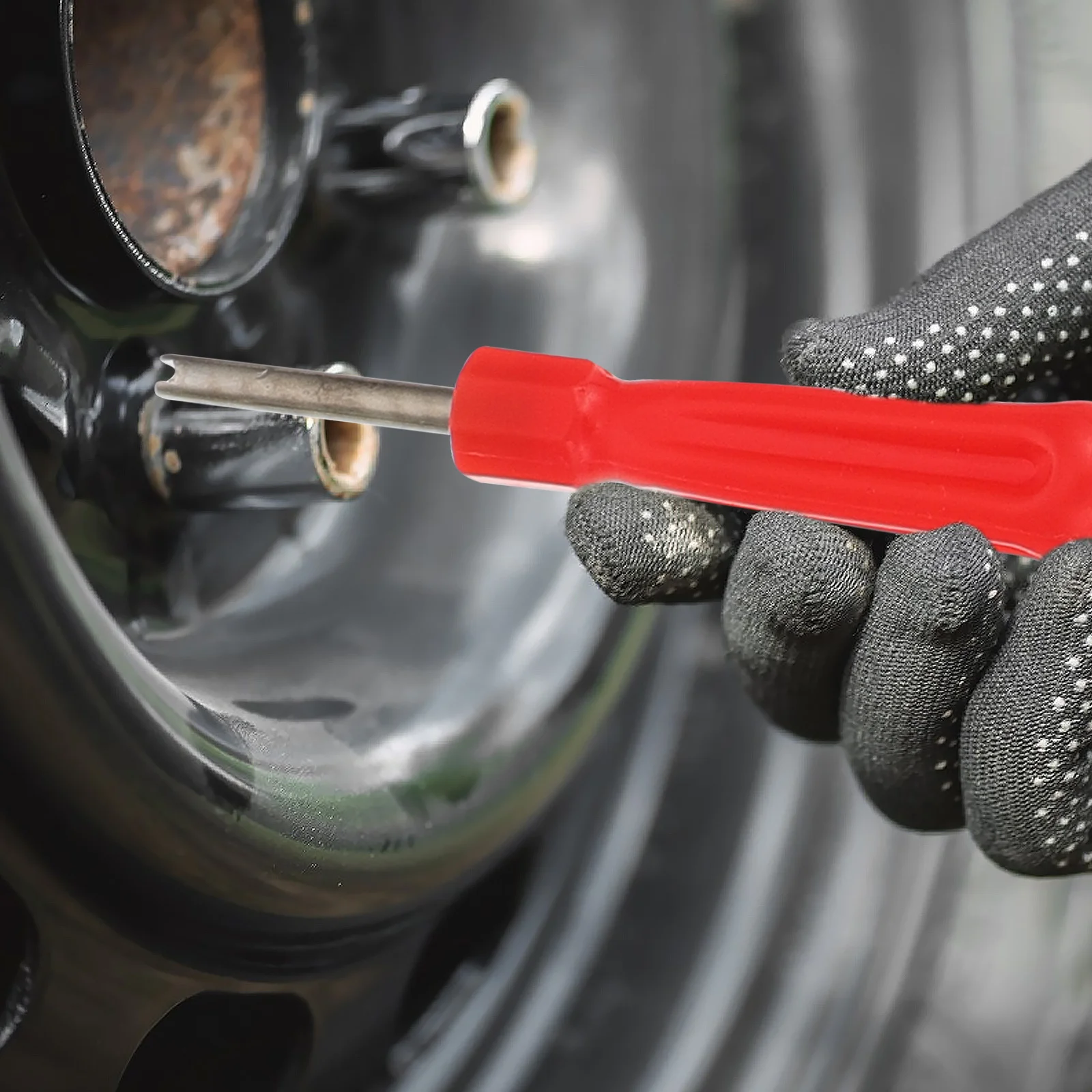 

1 set Tire Stem Tool Kit Durable Tire Core Installation Removal Set For Car Motorcycle Bike Repair Tools Accessories