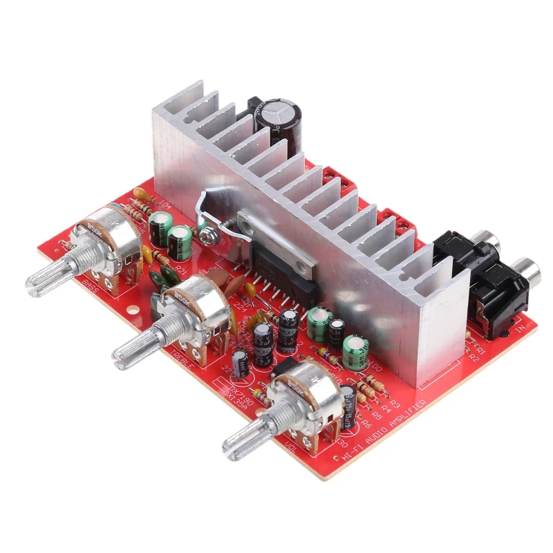 2024 New TDA 7377 for DC 12V 40W Car DIY Stereo Dual-Channel Power Amplifier Board Assembed Product Assembed