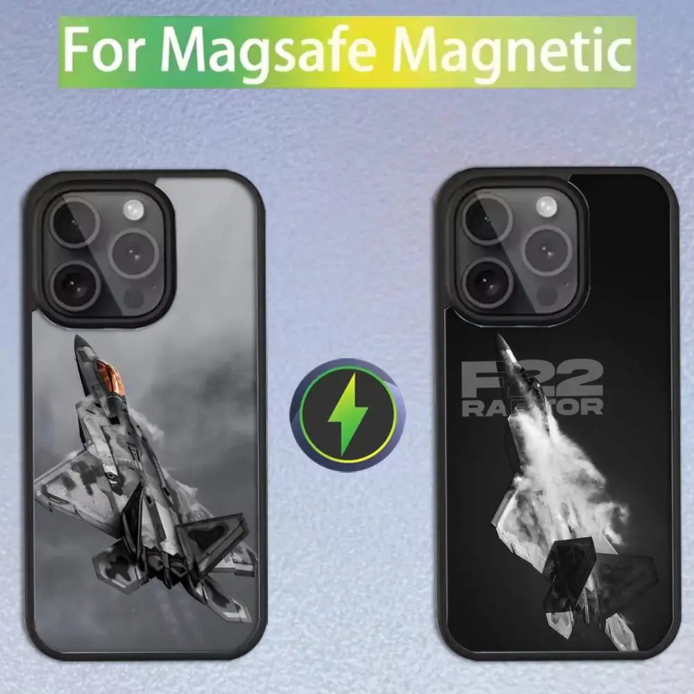 

Fighter Phone Case For iPhone 16,15,14,13,12,11,Pro,Max,Plus,Mini,SE Magsafe Magnetic Wireless Charging