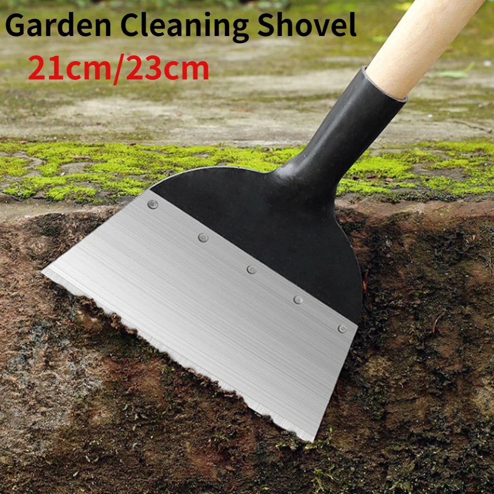 

21.5/23CM Metal Steel Garden Cleaning Shovel Weed Whacker Multi-functional Grass Shovel Digging Shovels Planting Spade