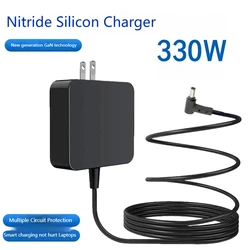 GaN 330W 20V 16.5A Laptop Charger For Asus Rog Strix Scar17 18 Zephyrus-Duo-16 G733PY G733CX G83 A21-330P1A Power Supply Adapter
