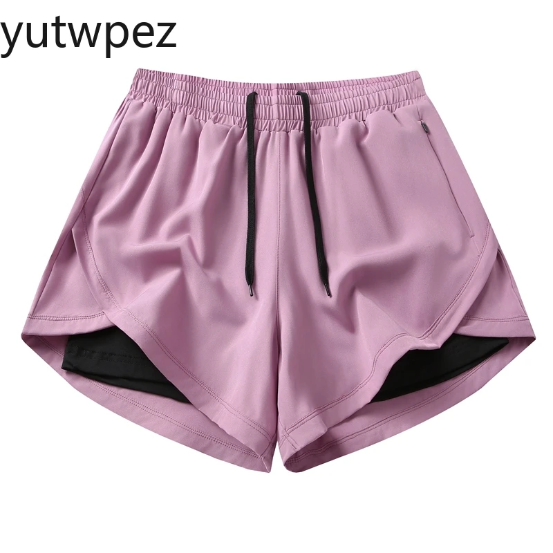 leggings-esportivas-respiraveis-​​sem-costura-cintura-alta-verao-treino-academia-shorts-femininos-yoga-fitness-corrida-ciclismo