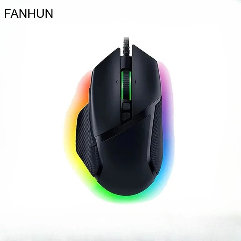 

FANHUN V3 Wired Gaming Mouse Gamer 26000 DPI Optical Sensor E-sports With RGB Lighting For PC Laptop