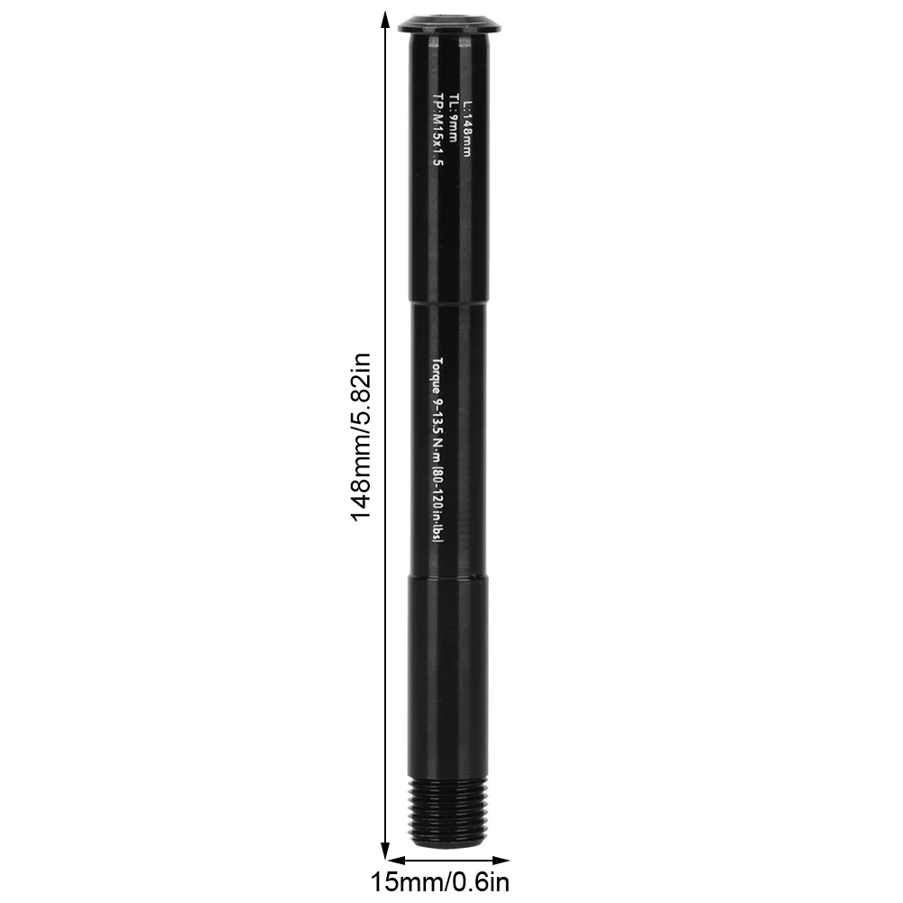 Fietsvoorvorkas Aluminiumlegering Lichtgewicht voornaafbuis Thru Shaft Boost voor RockShox RS-1 (2015)