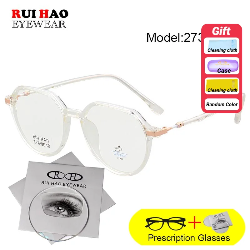 

Polygon Retro Prescription Glasses Customize Recipe Spectacles Eyeglasses With Resin Lenses Myopia Hyperopia Progressive