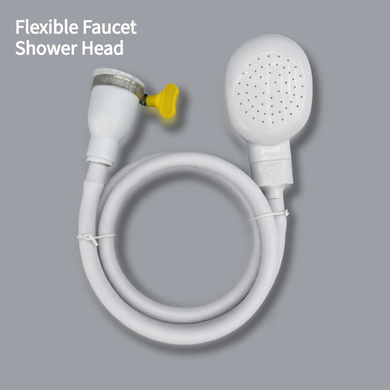 Portable Shower Head And Hose With Shower Attachment For Prolonged Taps Bath Dog