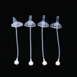 1Pc Soft Silicone Wide Mouth Sucking Nozzle Drinking Cup Straw Conversion Head For Baby Bottle Feeding Bottle Accessories