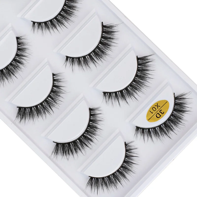 32 Style 2/50/100 Boxes 5 Pairs Natural 3D Mink False Eyelashes Makeup Fake Eye Lashes Faux Cils Make Up Beauty Tools Wholesale