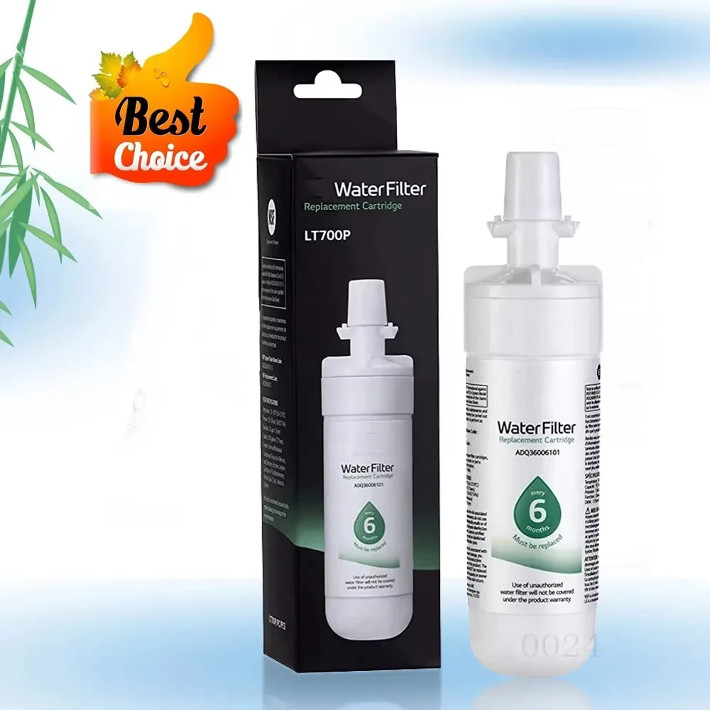 Replace LT700P refrigerator water filter, suitable model ADQ36006101, ADQ36006113, ADQ75795103 or AGF80300702