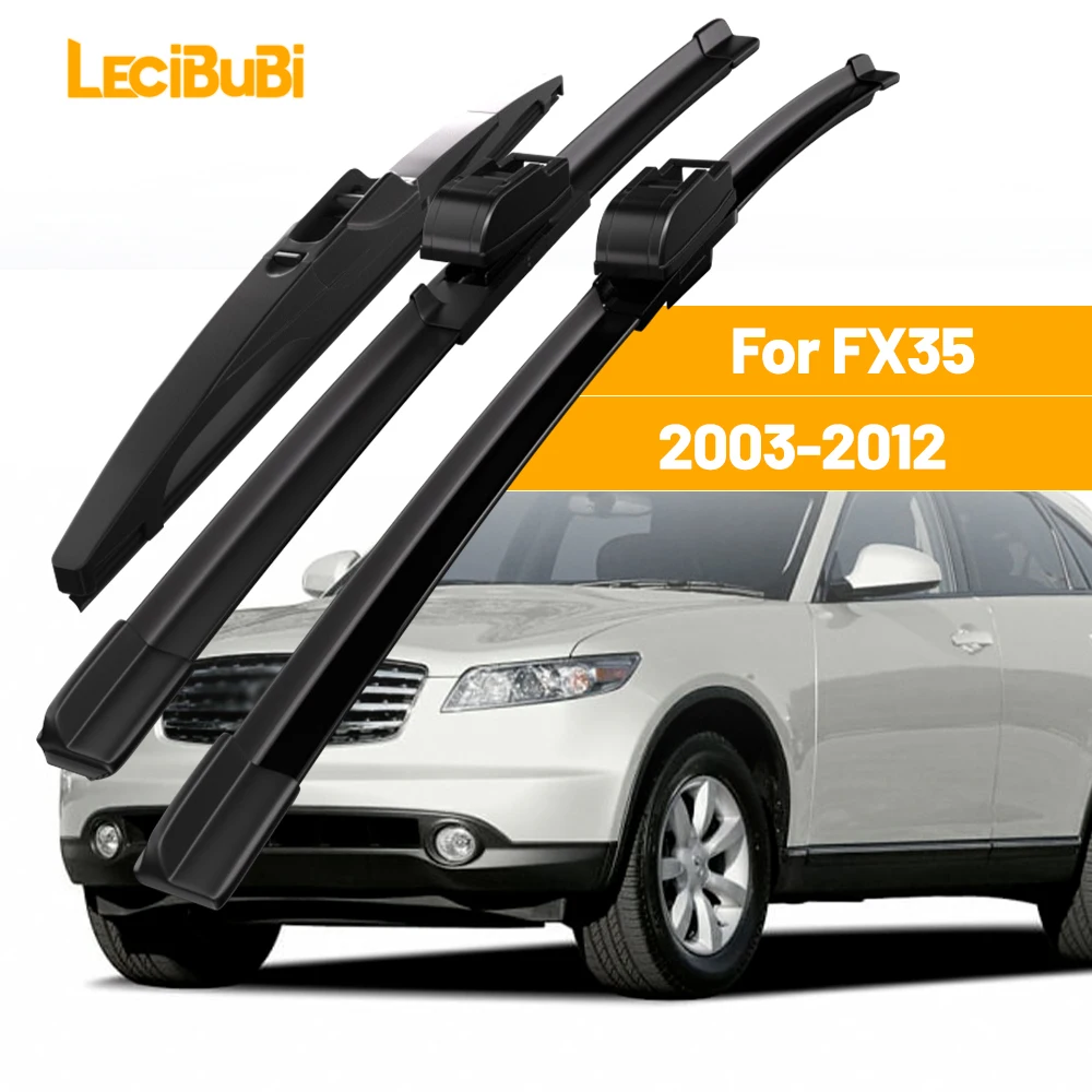 Für Infiniti FX35 2003-2012 1set Vorne und Hinten Scheibenwischerblätter Scheibenwischer 2004 2005 2006 2007 2008 Zubehör