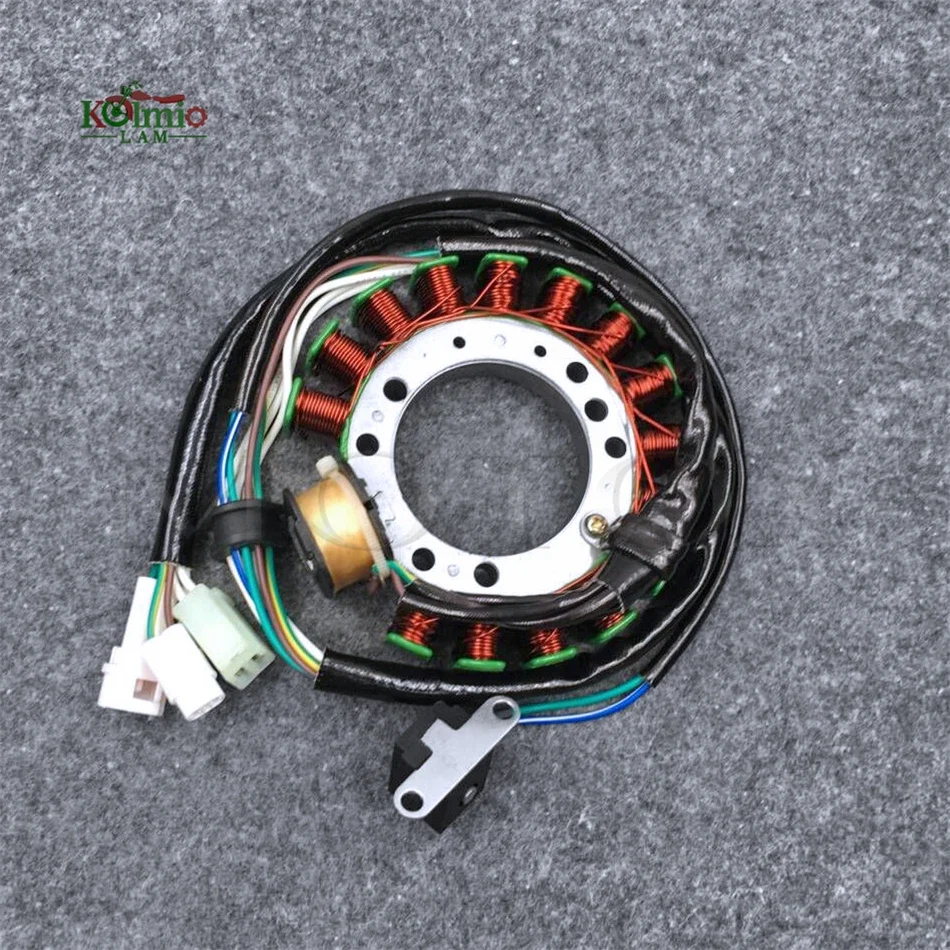 

Motorcycle Generator Magneto Stator Coil Fit For Warrior 350 YFM350 1996-2001 3HN-85510-10-00 1997 1998 1999 2000