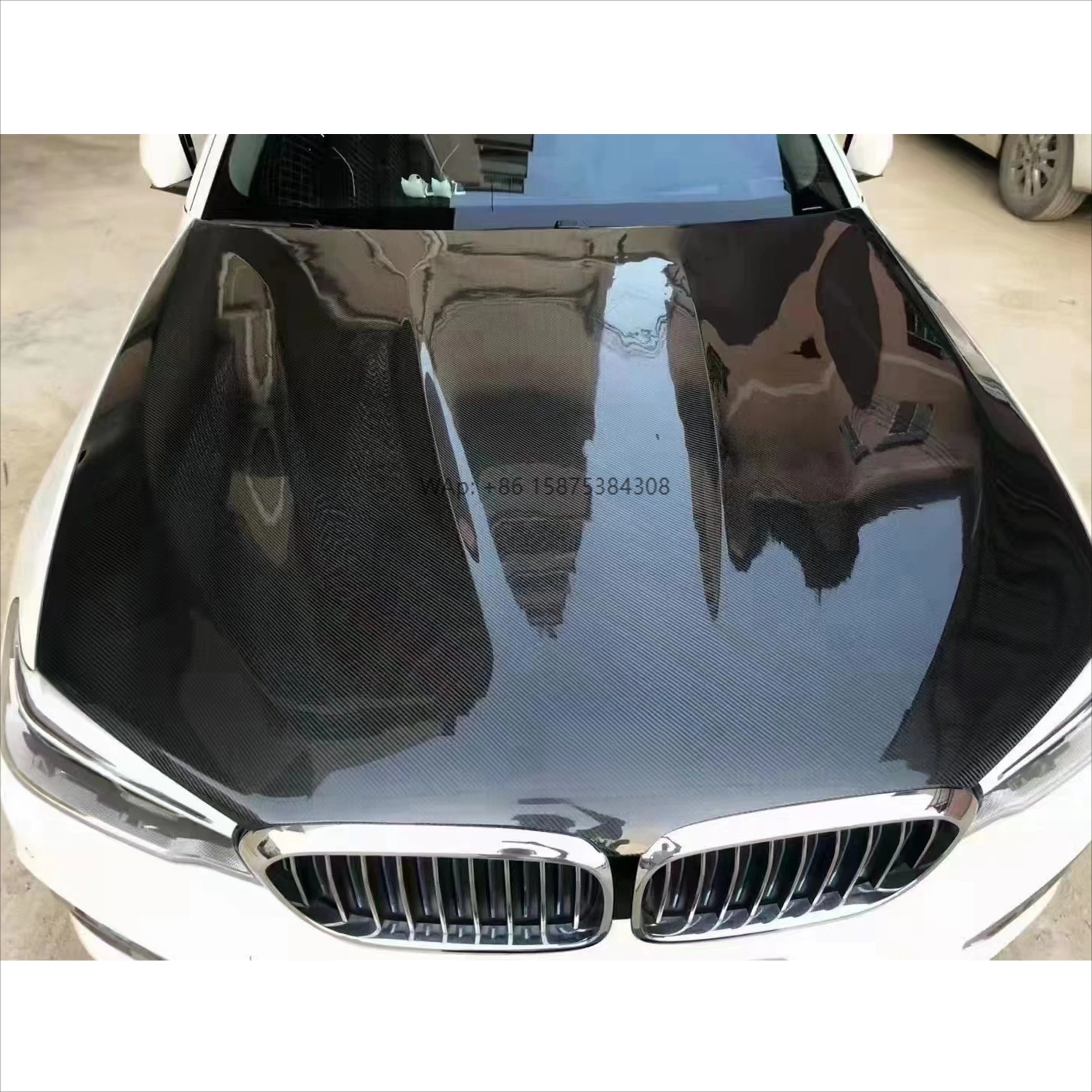 

Good Fitment Front Hood for 5 Series G30 2018+ M5 Style Real Carbon Fiber Front Hood New Condition Engine Cover