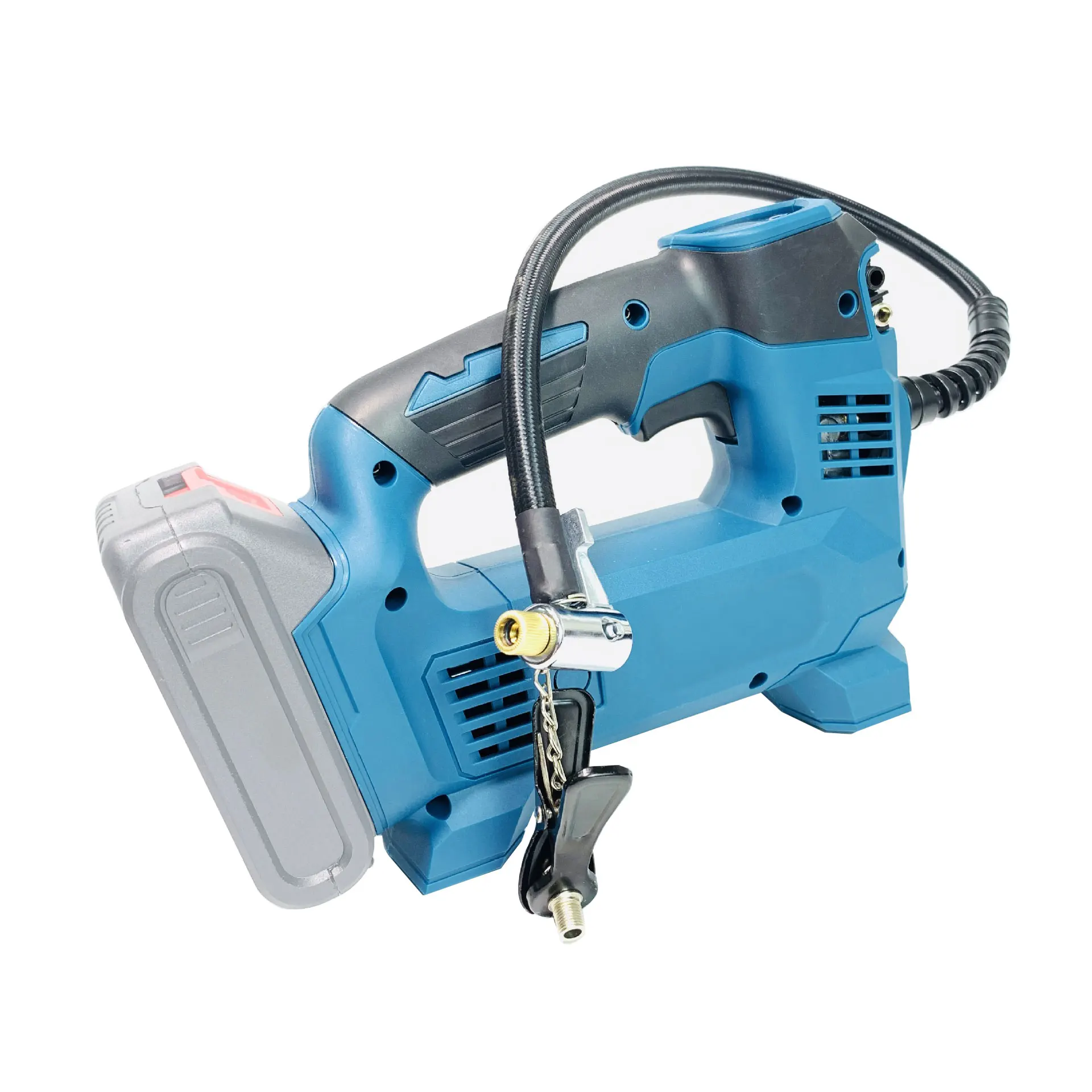 Compressore d'aria portatile per auto ad alta pressione con gonfiatore d'aria 18V con Display digitale pompa a batteria ricaricabile per batteria Makita