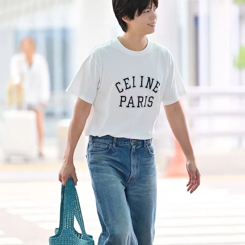 

Белая хлопковая футболка с принтом, мужская, с коротким рукавом, базовая, повседневная, свободного кроя, с круглым вырезом, стандартной длины, летняя, модная.