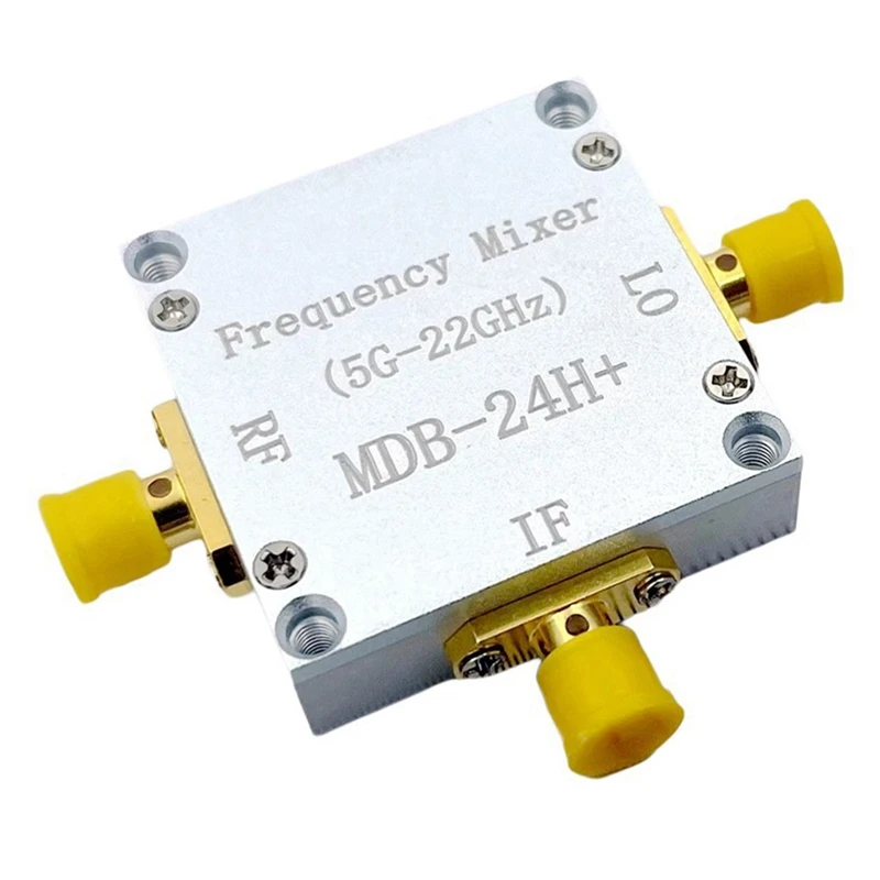 Broadband Mixer -24H+ 5G-22GHz 3.5mm SMA Frequency Mixer RF Up Down Frequency Conversion Mixer-VVNB